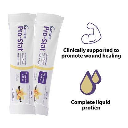 Pro-Stat® Oral Supplement Vanilla Flavor Liquid 1 oz. Individual Packet (625276_EA)