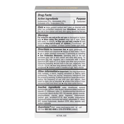 Neutrogena® Rapid Wrinkle Repair® Facial Moisturizer with Sunscreen 1 oz. Pump Bottle Unscented Lotion (1228808_EA)