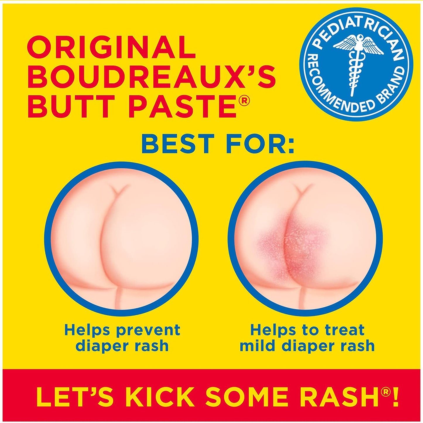 Boudreaux's Butt Paste® Diaper Rash Treatment 16 oz. Jar Scented Ointment (868450_EA)