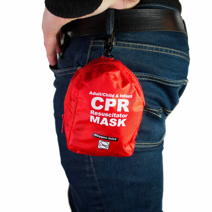 Work N Leisure Products Inc CPR Face Mask with Case (1070989_EA)