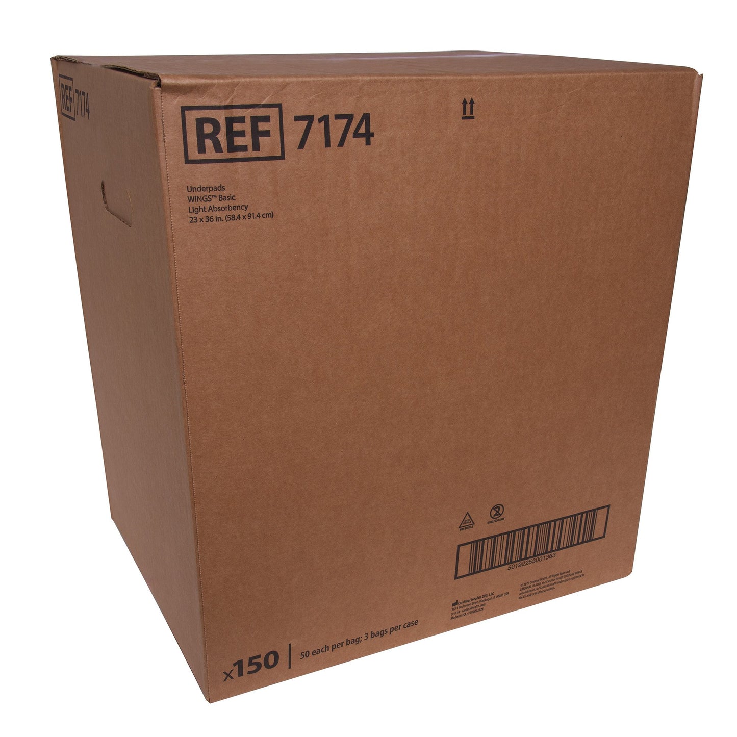 Simplicity™ Basic Disposable Underpad 23 X 36 Inch Fluff Light Absorbency (762699_CS)