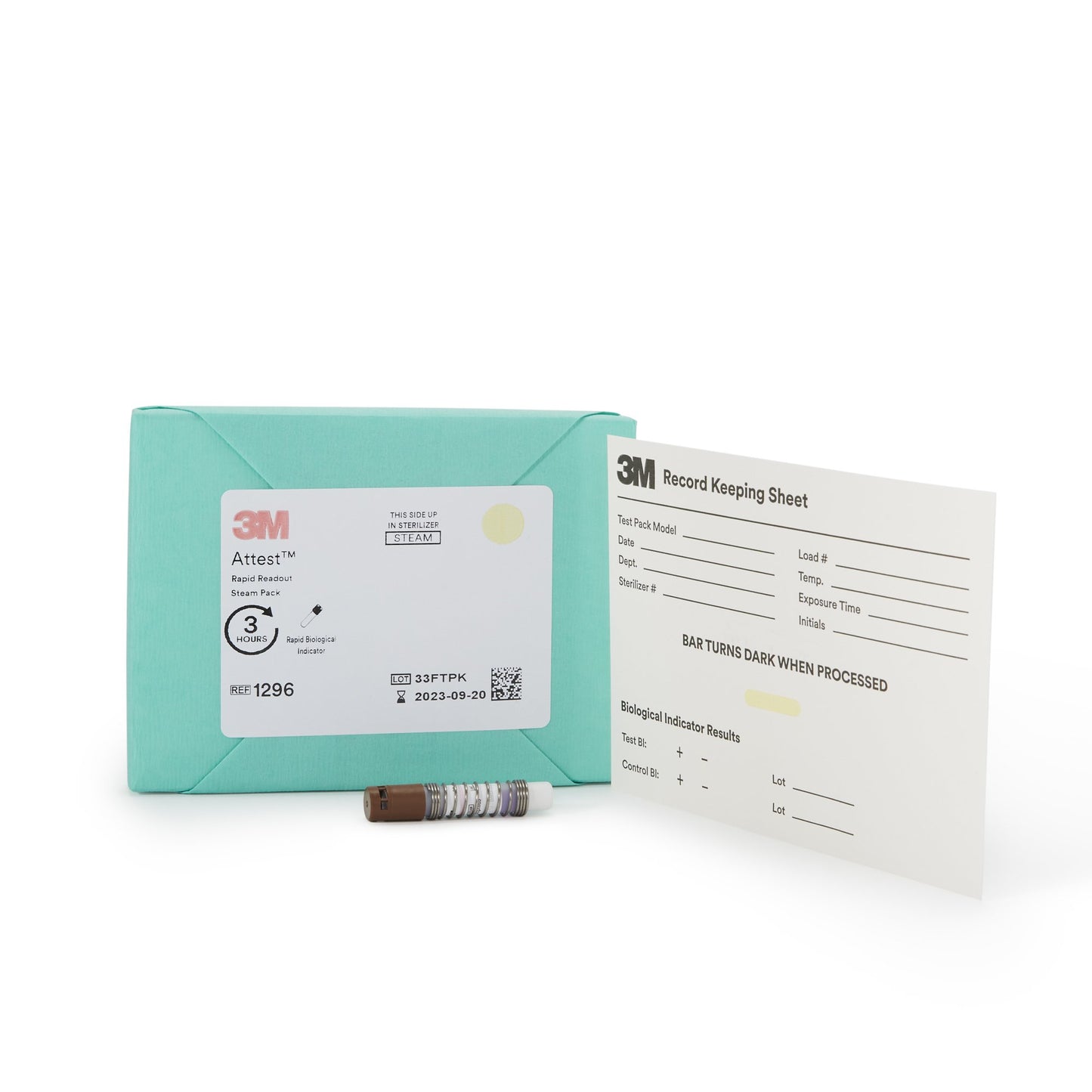 Attest™ Rapid Readout Sterilization Biological Indicator Pack Steam (310144_CS)