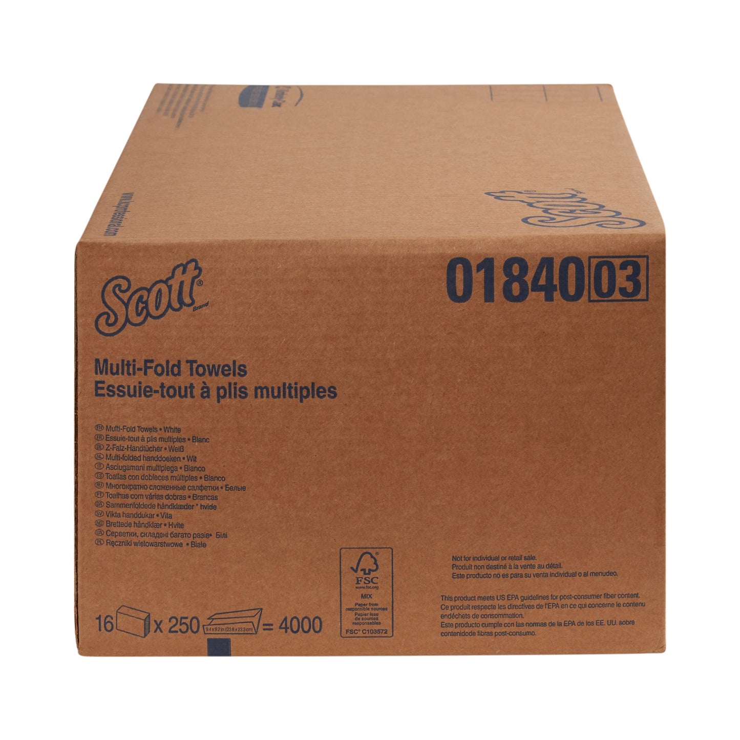 Tradition® Paper Towel Multi-Fold 9-1/5 X 9-2/5 Inch (459213_CS)