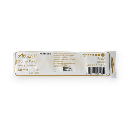 McKesson Argent™ Biopsy Punch Dermal 2 mm (1175170_BX)