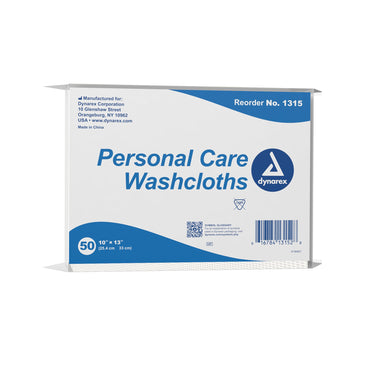 Dynarex® Washcloth 10 X 13 Inch White Disposable (837502_BG)