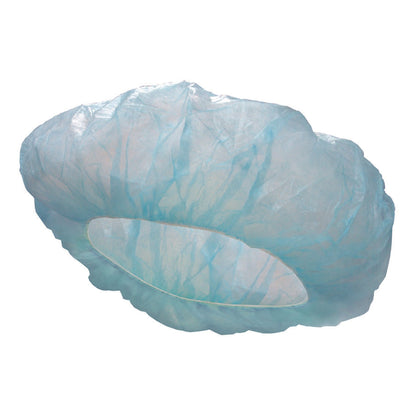 McKesson Bouffant Cap Blue Elastic Closure (237326_CS)