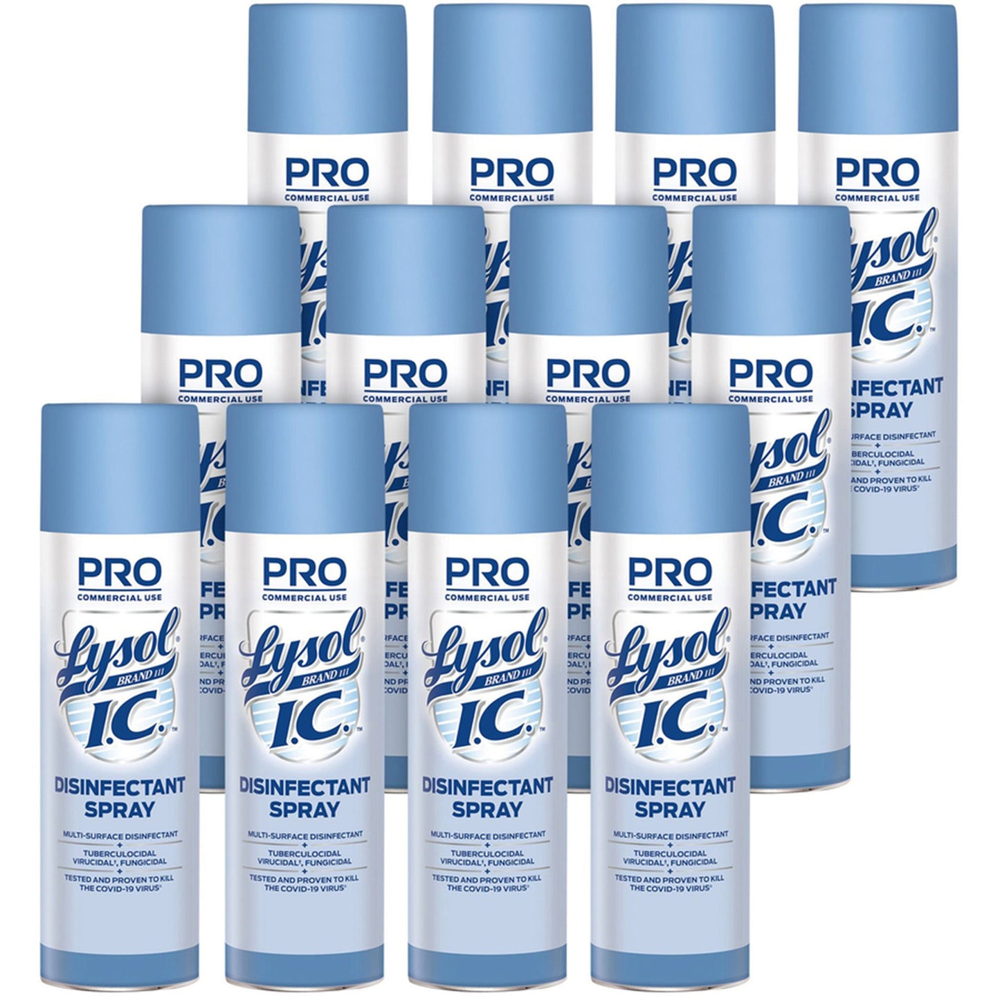 Lysol® I.C.™ Surface Disinfectant Alcohol Based Aerosol Spray Liquid 19 oz. Can Scented NonSterile (582144_CS)