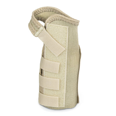 McKesson Wrist Brace Low Profile / Contoured / Wraparound Aluminum / Cotton / Elastic Right Hand Beige Medium (1159155_EA)