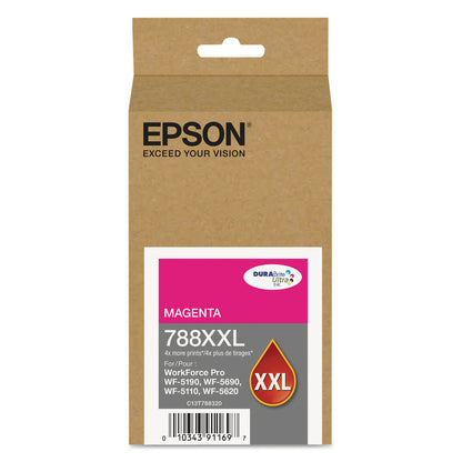 Epson® T788XXL320 (788XXL) DURABrite Ultra XL PRO High-Yield Ink, Magenta (EPST788XXL320)