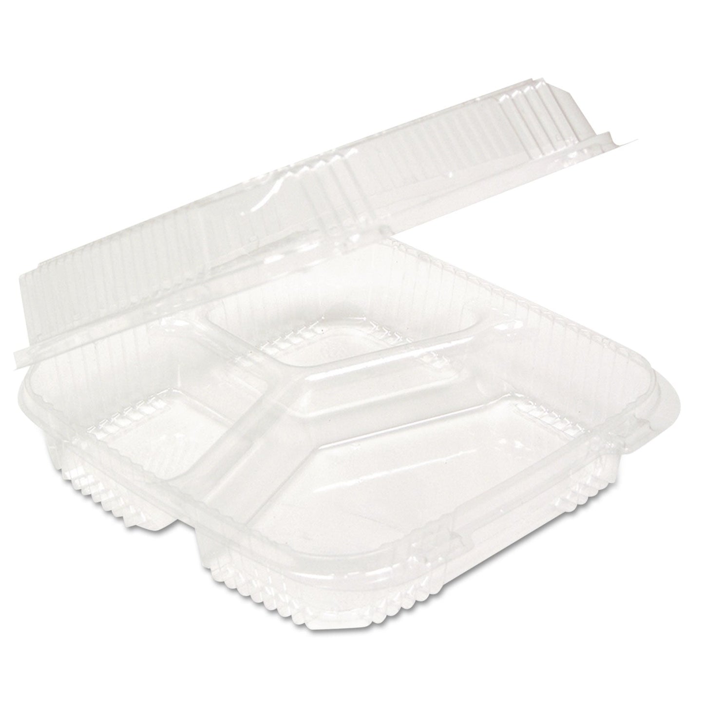 pactiv-evergreen-clearview-smartlock-hinged-lid-container-3-compartment-5-oz-14-oz-8-2-x-8-34-x-2-91-clear-plastic-200-carton-pctyci81123_1