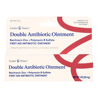 Foster & Thrive™ First Aid Antibiotic Bacitracin / Polymyxin B Ointment 1 oz. Tube (1245004_EA)