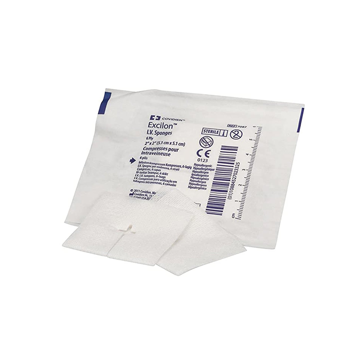 Excilon™ I.V. Sponge Nonwoven 2 X 2 Inch Sterile (453951_CT)
