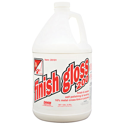 Hospeco® Finish Gloss 200 Finish & Sealer, 4x1 Gallon (HOS20101)