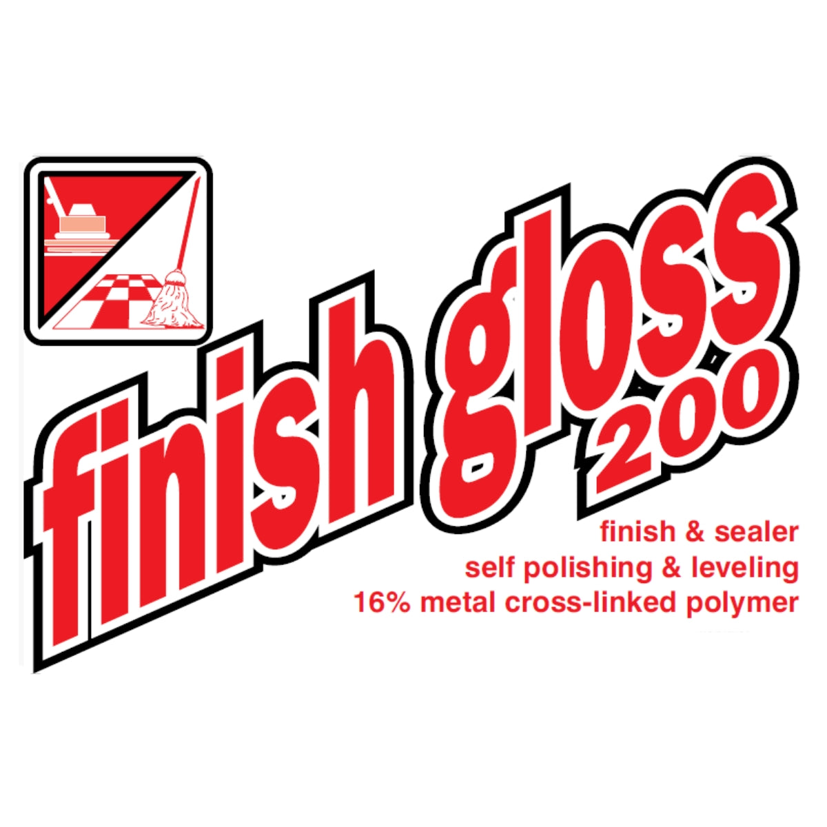 Hospeco® Finish Gloss 200 Finish & Sealer, 5 Gallon (HOS20105)