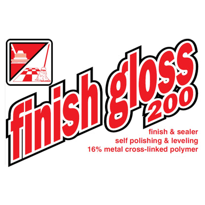 Hospeco® Finish Gloss 200 Finish & Sealer, 5 Gallon (HOS20105)