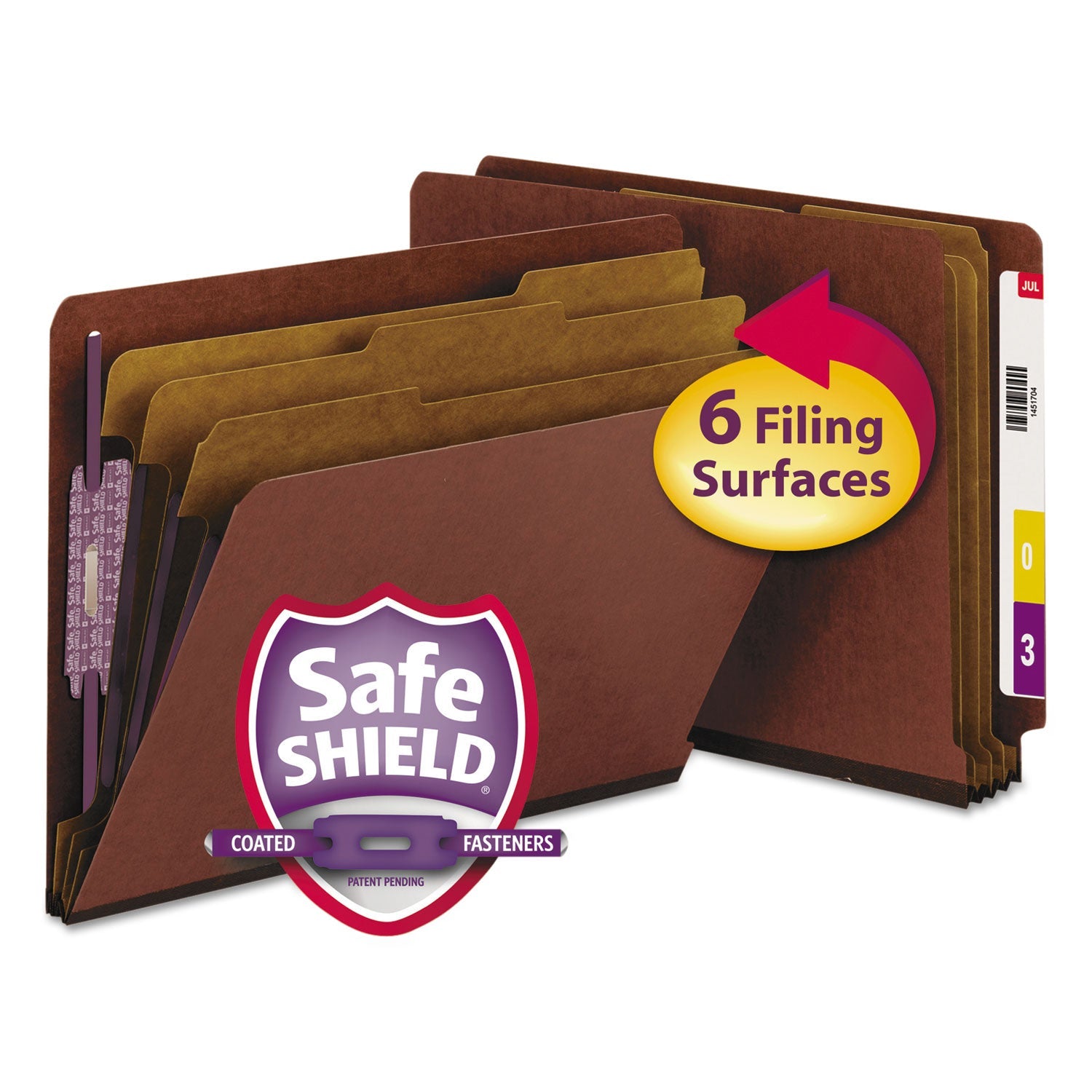 smead-end-tab-pressboard-classification-folders-with-safeshield-coated-fasteners-num-smd26865_1