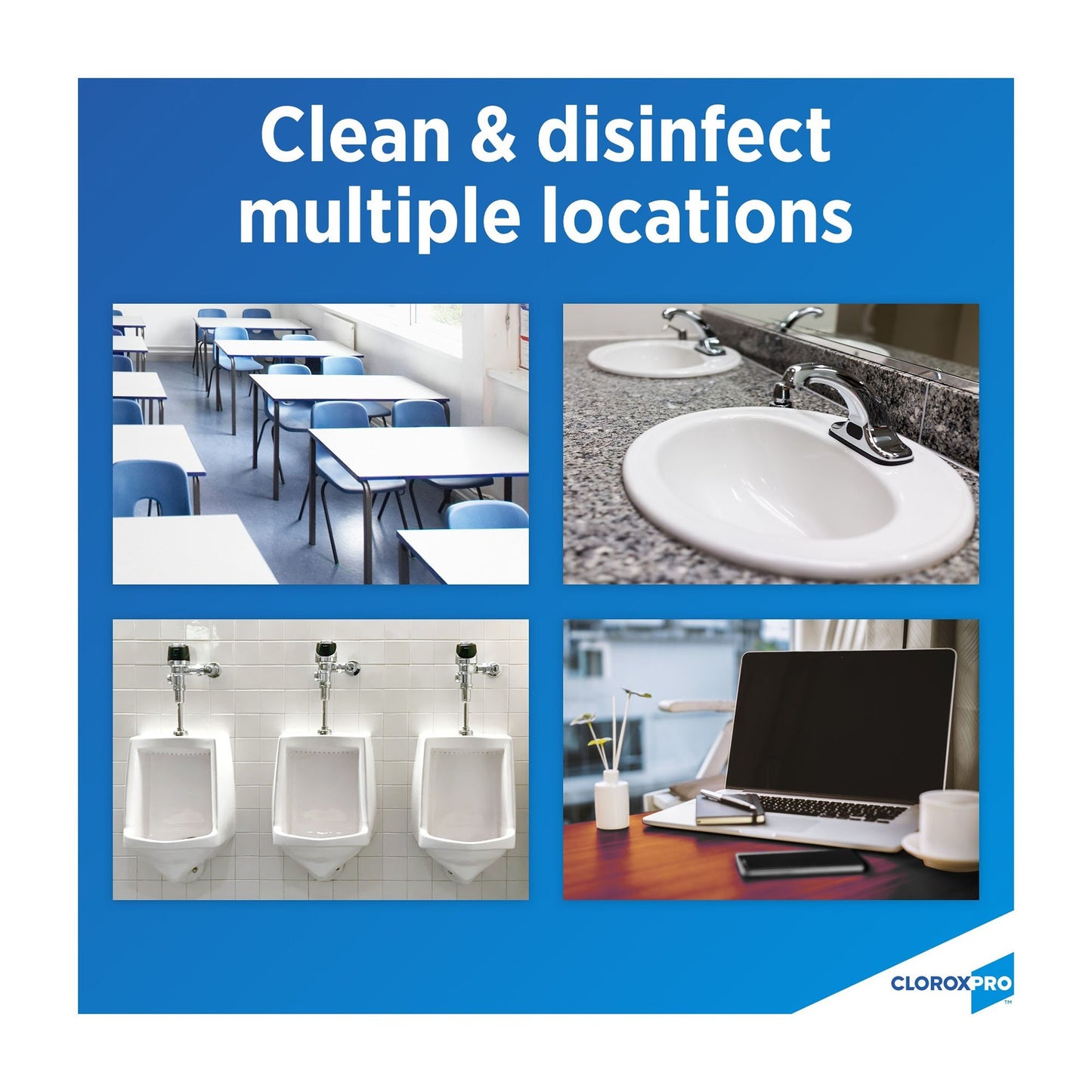 CloroxPro™ Clorox® Clean-Up® with Bleach Surface Disinfectant Cleaner Refill Manual Pour Liquid 1 gal. Jug Chlorine Scent NonSterile (898752_CS)
