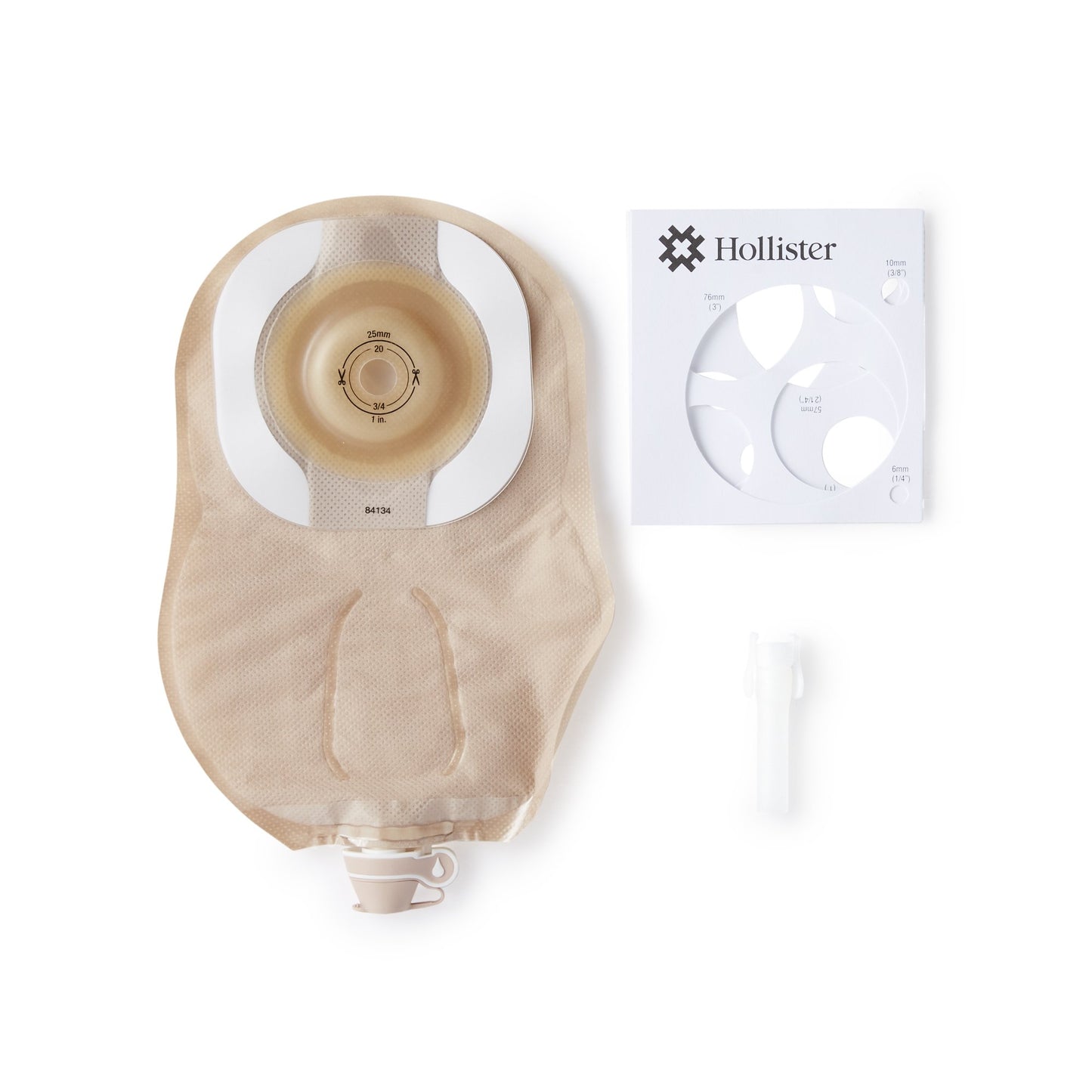 Premier™ Urostomy Pouch One-Piece System 9 Inch Length Soft Convex, Trim to Fit Up to 1 Inch Stoma Drainable (1109574_BX)