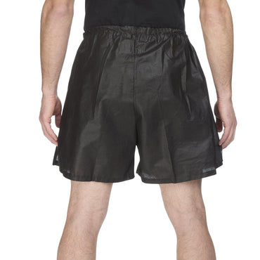Reflections™ Exam Shorts Large / X-Large Black Spunbond Polypropylene Adult Disposable (776037_EA)