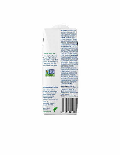 Kate Farms Pediatric Peptide 1.0 Pediatric Oral Supplement Vanilla Flavor 8.45 oz. Carton Liquid Organic Hydrolyzed Pea Protein (1170425_EA)