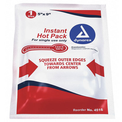 Dynarex Instant Hot Pack General Purpose Plastic Cover Disposable (576540_EA)