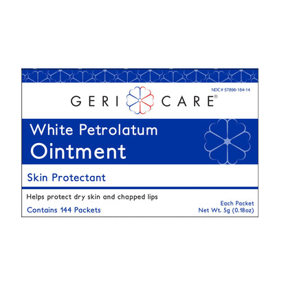 Geri-Care Petroleum Jelly 5 Gram Individual Packet NonSterile (1220891_CS)