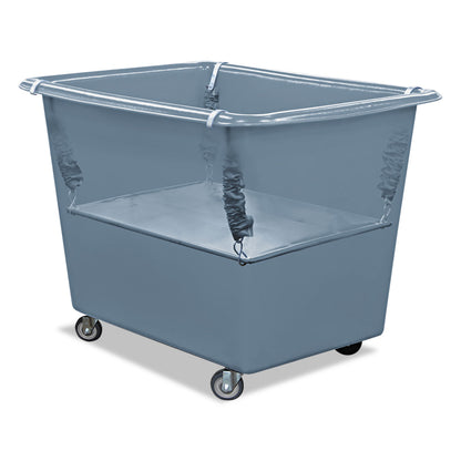 Royal Basket Trucks Poly Spring Lift, 23 x 35.52, 16 Bushel, Vinyl/Steel, Gray (RBTR16GGXPSN)