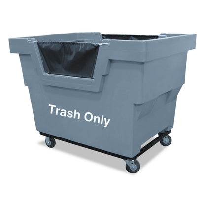 Royal Basket Trucks General Waste Collection Truck, Polyethylene/Steel/Vinyl, Gray (RBTR23GRXTM4UN)