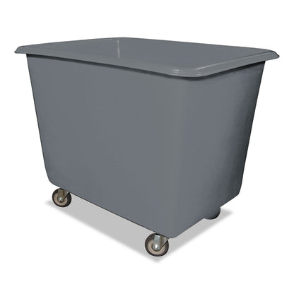 Royal Basket Trucks Poly Truck, (12-Bushel) 14.93 cu ft, Galvanized Steel/Polyethylene, Gray (RBTR12GRXPG4UN)
