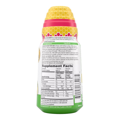 Zarbee's® Cough Syrup + Mucus Children's Cold and Cough Relief 6 g Strength Syrup 4 oz. (1228828_EA)