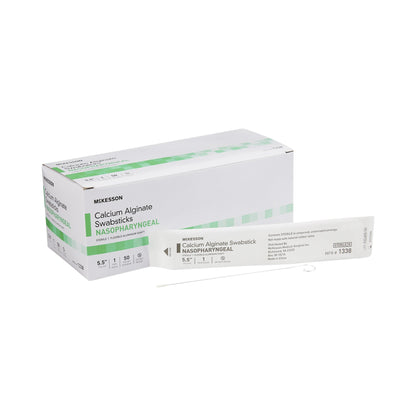 McKesson Nasopharyngeal Collection Swab 5-1/2 Inch Length Sterile (883891_BX)