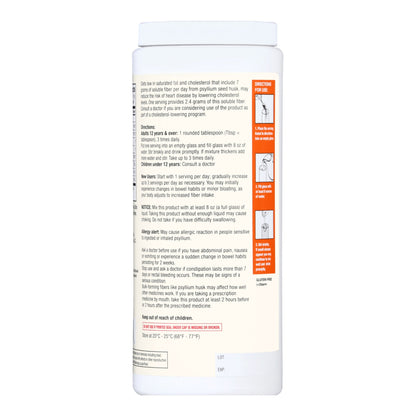 Foster & Thrive™ Fiber Supplement Orange Flavor Powder 19 oz. Psyllium Husk (1238903_EA)