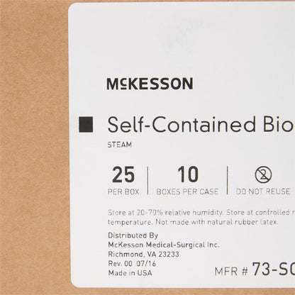 McKesson Sterilization Biological Indicator Vial Steam (524877_CS)
