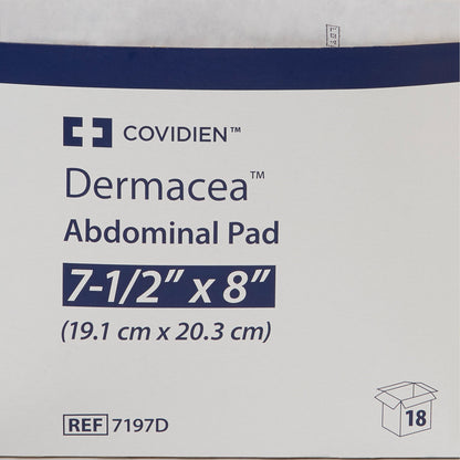 Dermacea™ Abdominal Pad 7-1/2 X 8 Inch Sterile 1 per Pack (566396_CS)