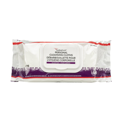 Cardinal Health™ Personal Cleansing Wipe Soft Pack Unscented 96 Count (1163972_CS)