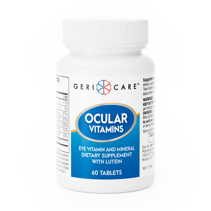 Geri-Care® Eye Vitamin Supplement Vitamin A / Ascorbic Acid / Vitamin E 14,320 IU - 226 mg - 200 IU Strength Tablet 60 per Bottle (689187_CS)