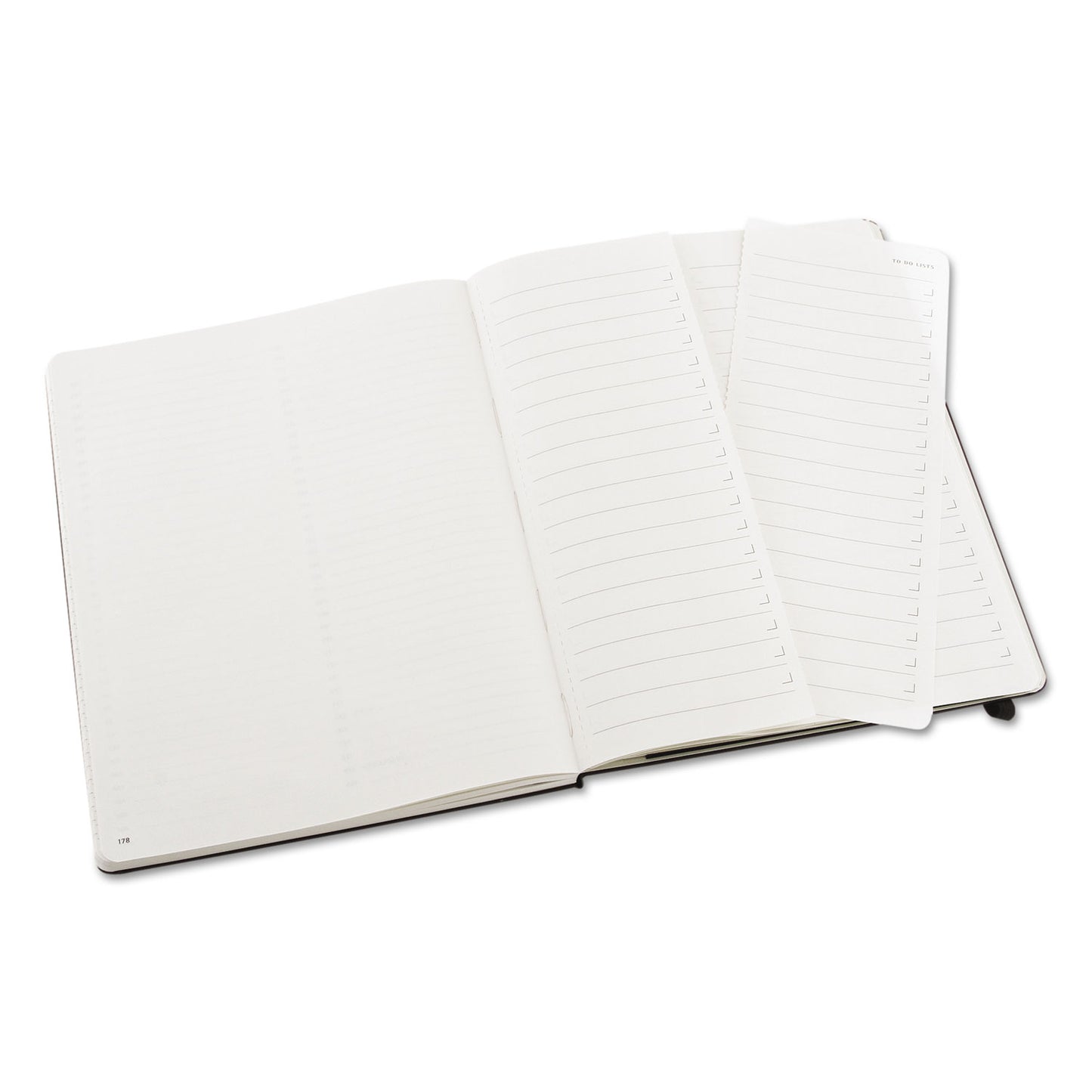Moleskine® Professional Notebook, 1-Subject, Narrow Rule, Black Hardcover, (192) 9.75 x 7.5 Sheets (HBGPROPFNTB4HBK)