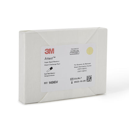 Attest™ Super Rapid Readout Sterilization Indicator Challenge Pack Steam (852222_CS)