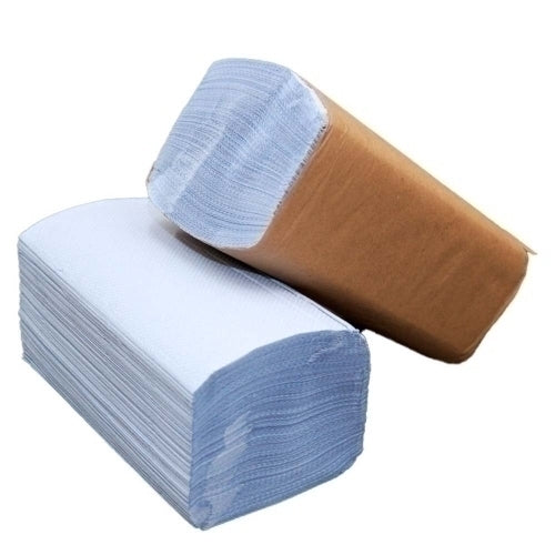 Response® Blue WindShield Towel, 2-ply, 9.25" x10.25", Case of 2016 (HOS21800)