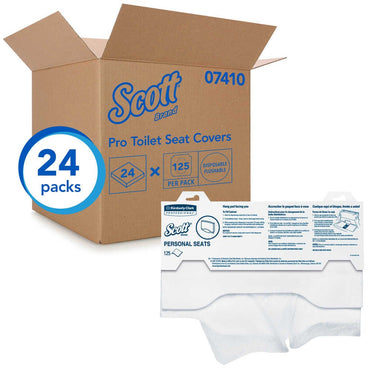 Scott® Personal Seats Toilet Seat Cover 15 X 18 Inch (628337_CS)
