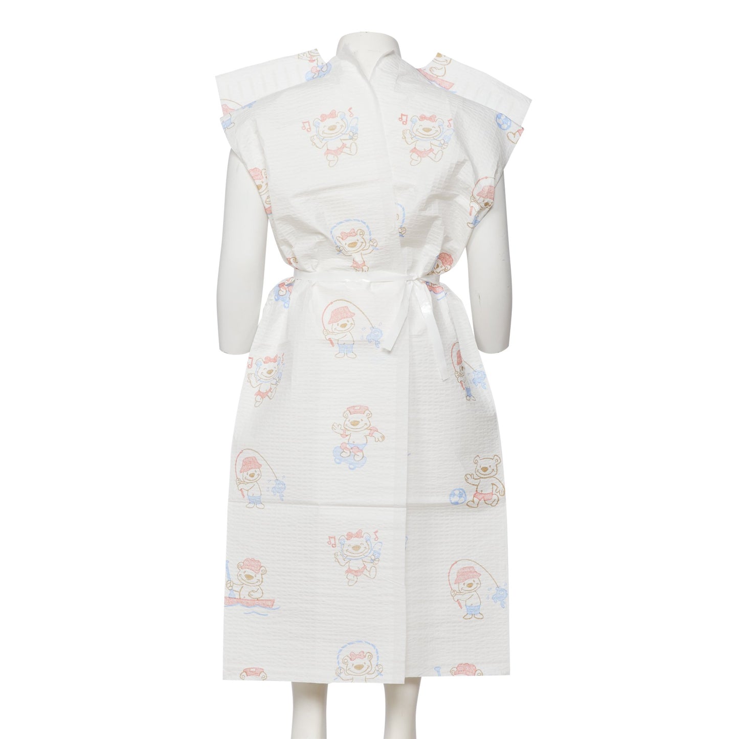Graham Medical Products Patient Exam Gown Child Size Kid Design (Activity Bears® Print) Disposable (236131_CS)