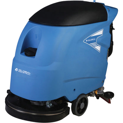 Global Industrial Electric Walk-Behind Auto Floor Scrubber, 18" Cleaning Path (WB641250)