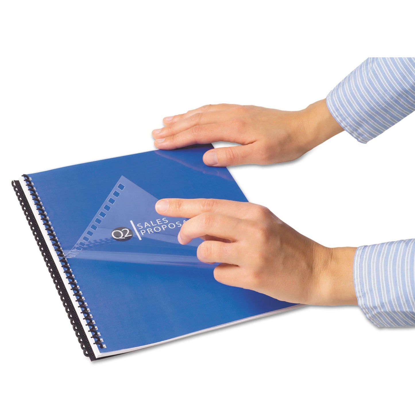 gbc-r-proclick-pre-punched-cover-clear-11-75-x-8-5-punched-25-pack-gbc2020040_3