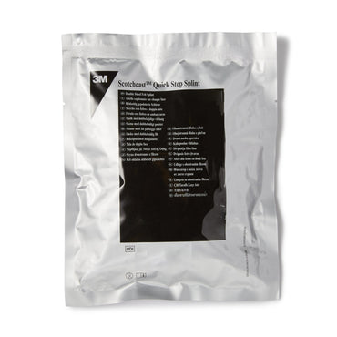 3M™ Scotchcast™ Quick Step Double Sided Felt Padded Precut Splint 4 X 30 Inch Felt / Fiberglass White (1193021_CS)