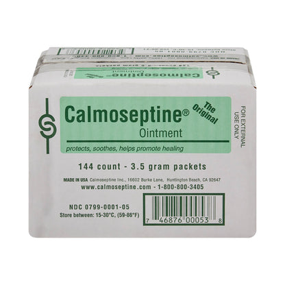 Calmoseptine® Skin Protectant 0.125 oz. Individual Packet Scented Ointment (457916_BX)