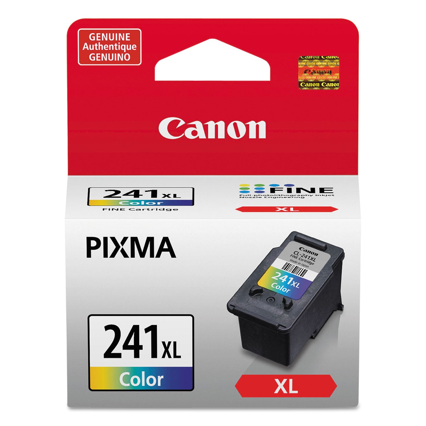 Canon® 5208B001 (CL-241XL) ChromaLife100+ High-Yield Ink, Tri-Color (CNM5208B001)