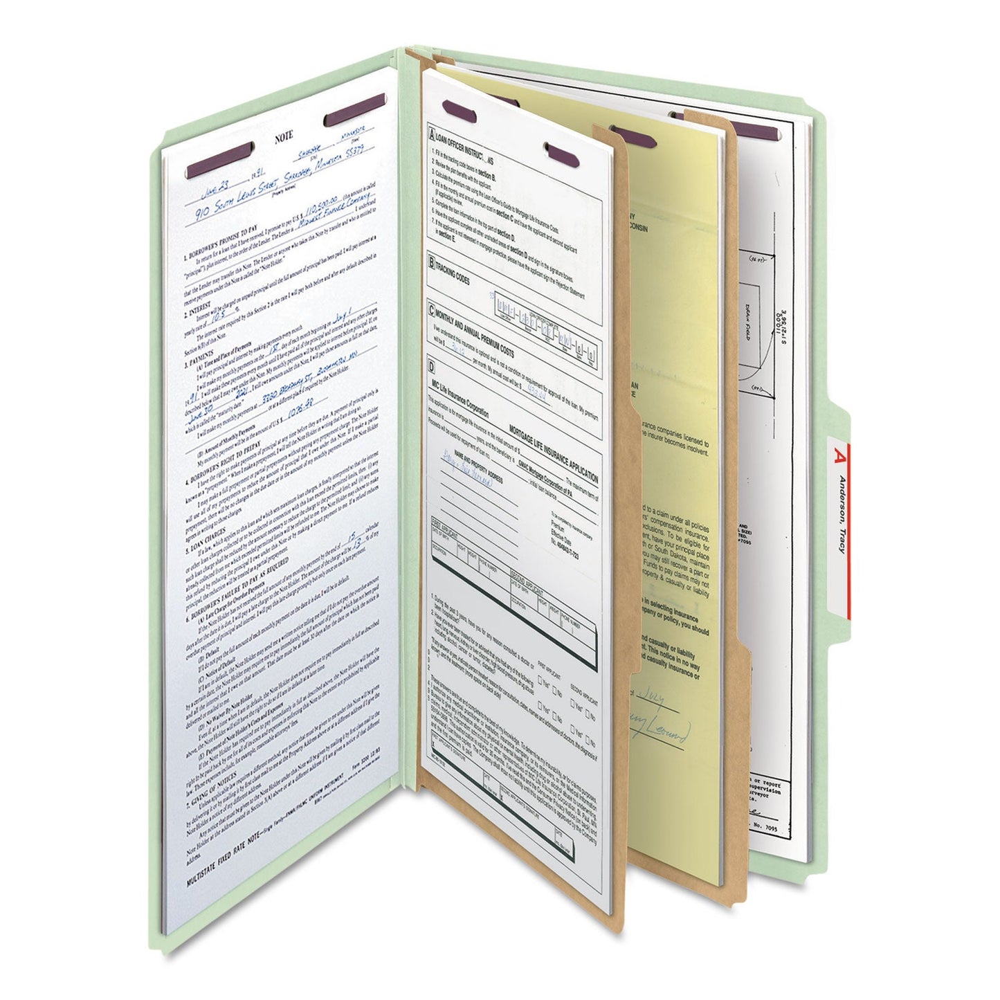 smead-pressboard-classification-folders-with-safeshield-coated-fasteners-num-smd19076_2