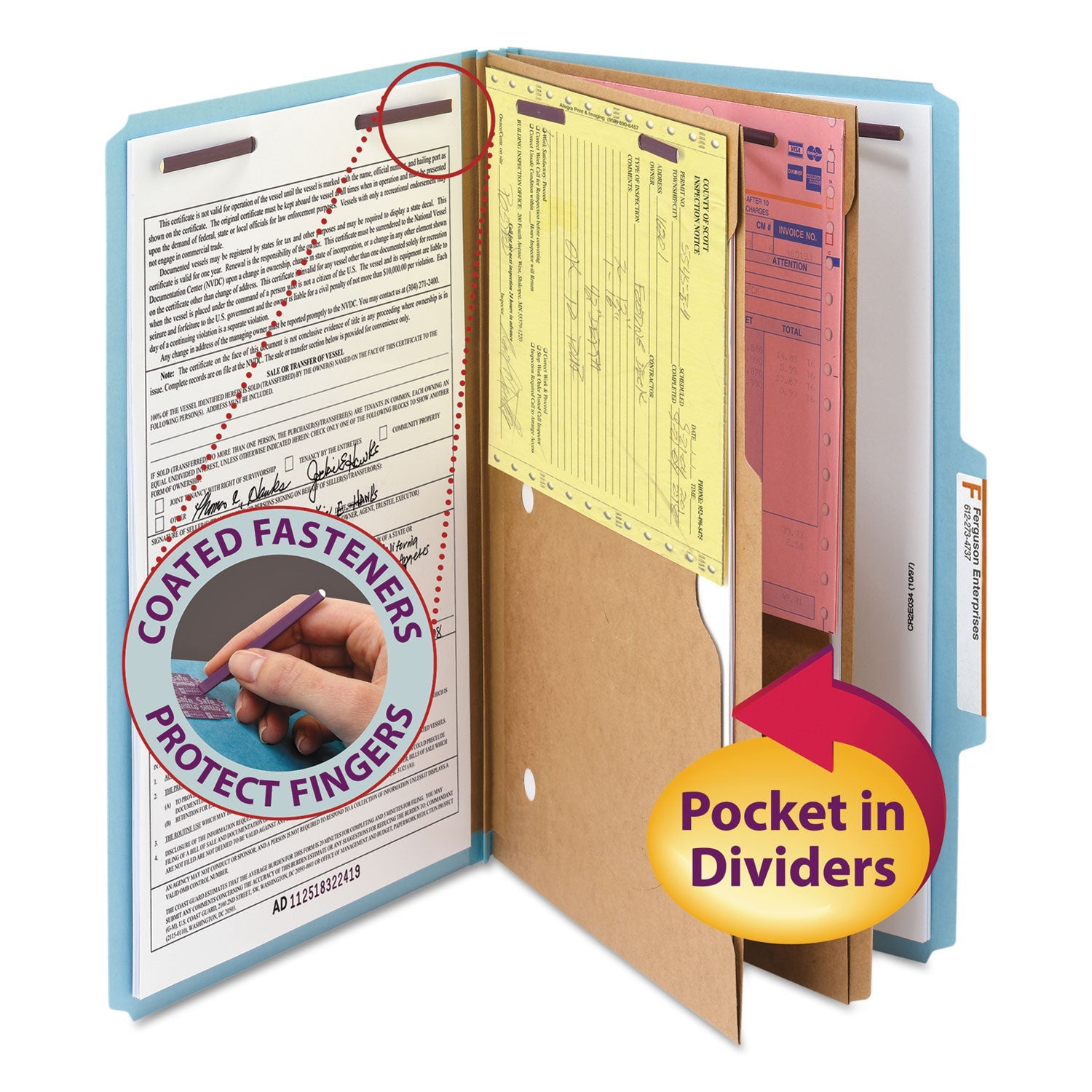 smead-6-section-pressboard-top-tab-pocket-style-classification-folders-with-safeshield-fasteners-num-smd19081_1