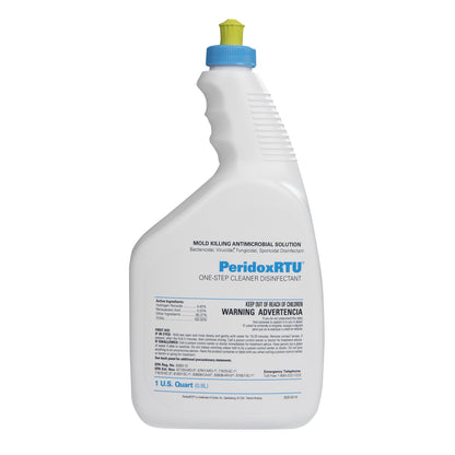 PeridoxRTU® Sporicidal Surface Disinfectant Cleaner Peroxide Based Manual Pour Liquid 32 oz. Bottle Vinegar Scent Sterile (1137904_EA)