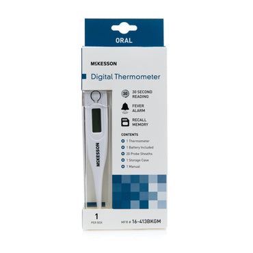 McKesson Digital Stick Thermometer Oral Probe Handheld (491094_EA)